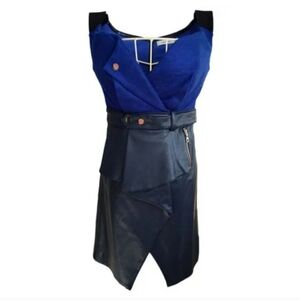 Three Floor dress, size 8, blue